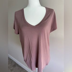 Abercrombie DRAPEY V NECK TEE